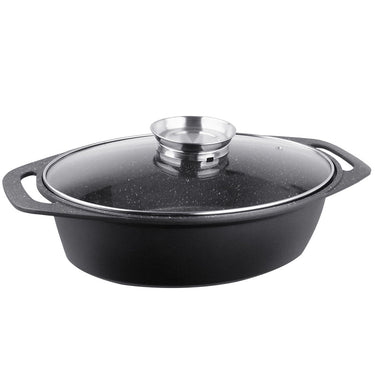 Marburg 32cm Non Stick Casserole with Aroma Lid